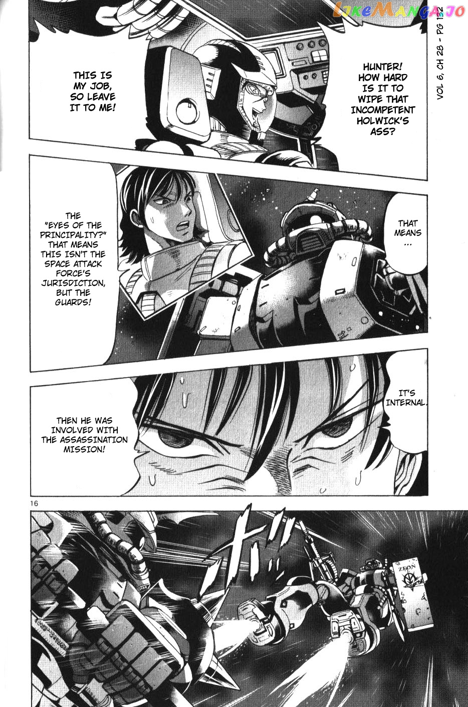 Mobile Suit Gundam Aggressor chapter 28 - page 16