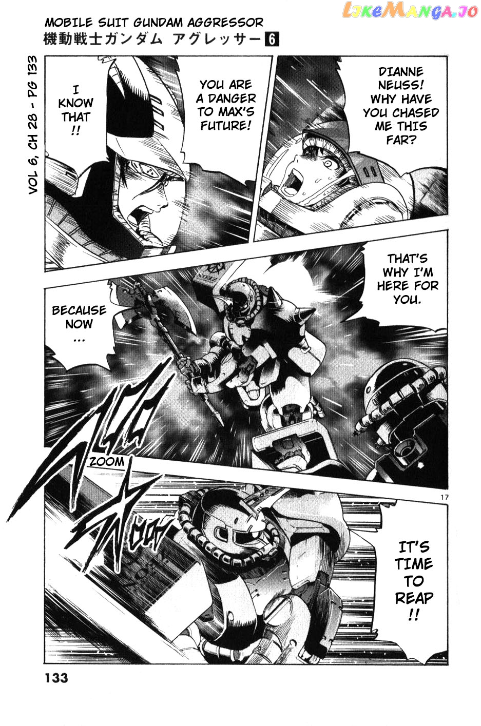 Mobile Suit Gundam Aggressor chapter 28 - page 17