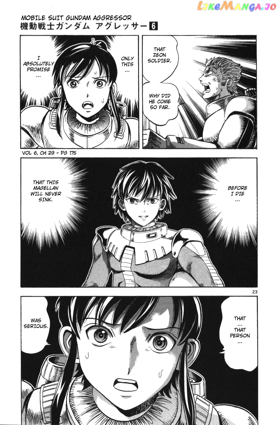 Mobile Suit Gundam Aggressor chapter 29 - page 22