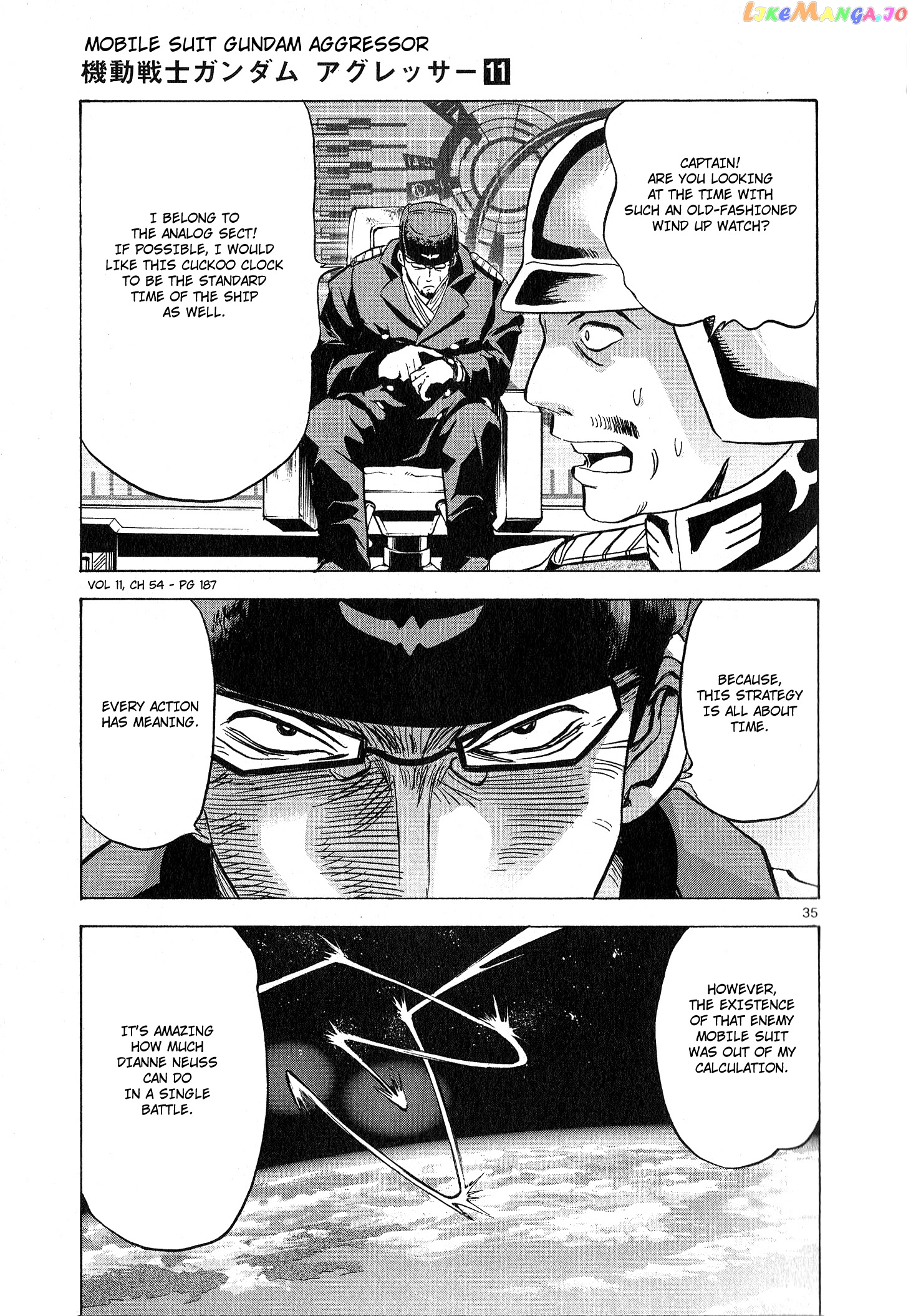 Mobile Suit Gundam Aggressor chapter 54 - page 34