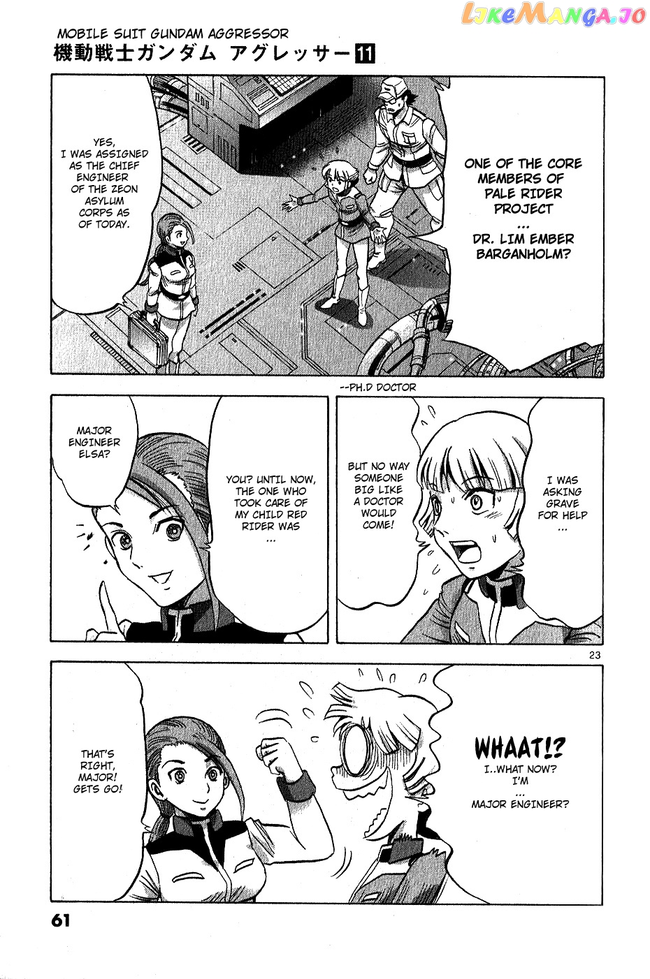 Mobile Suit Gundam Aggressor chapter 51 - page 22