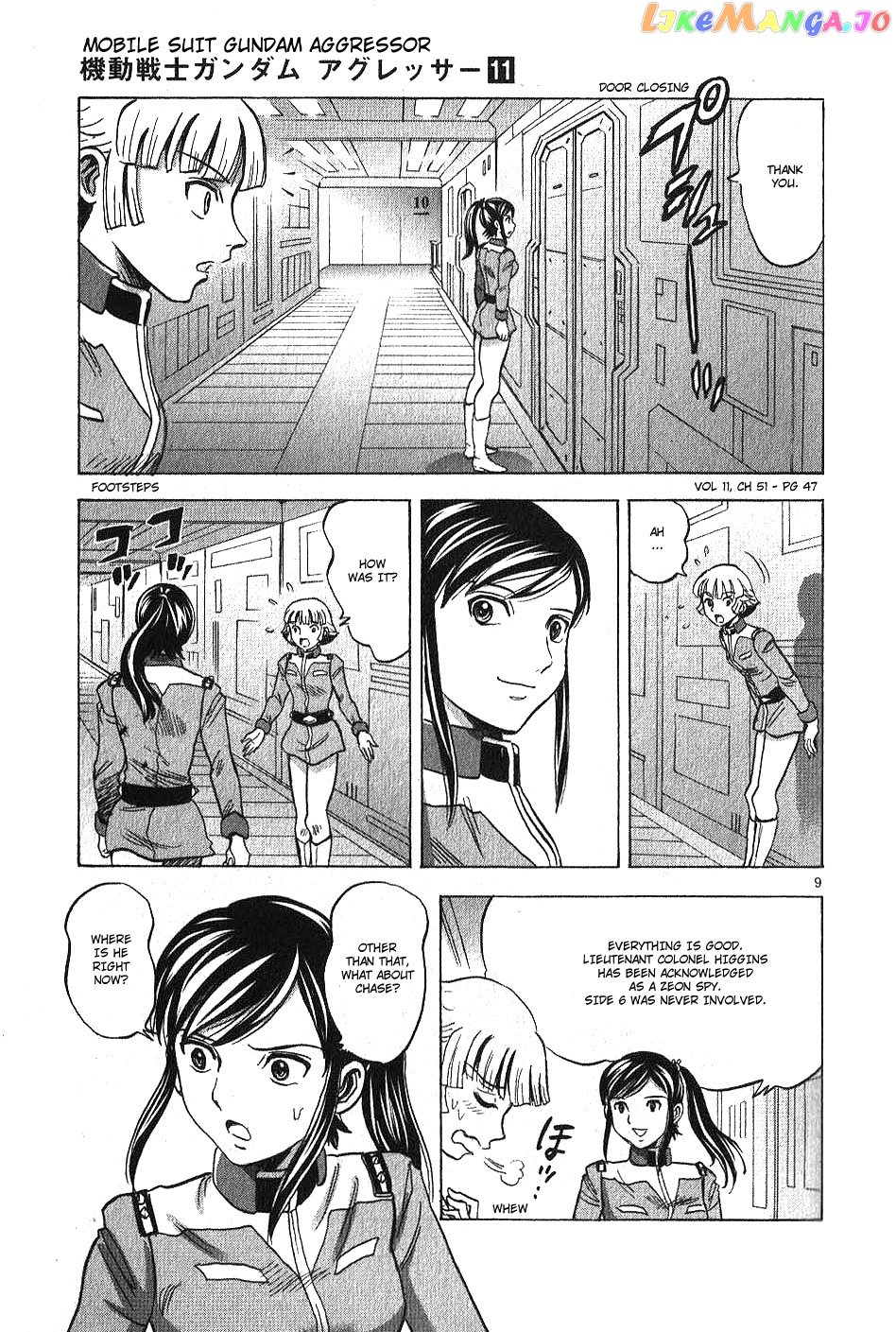 Mobile Suit Gundam Aggressor chapter 51 - page 9