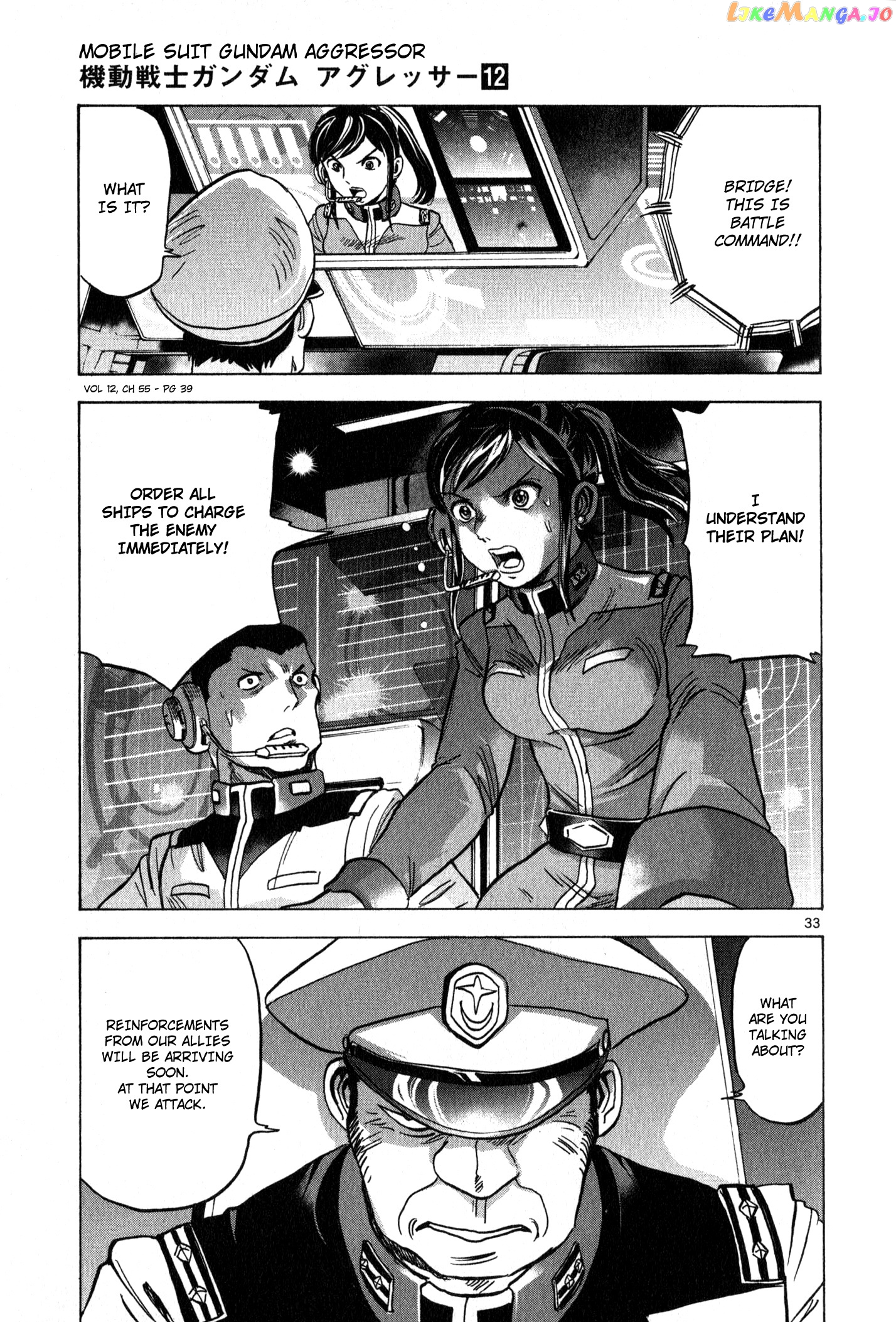 Mobile Suit Gundam Aggressor chapter 55 - page 32