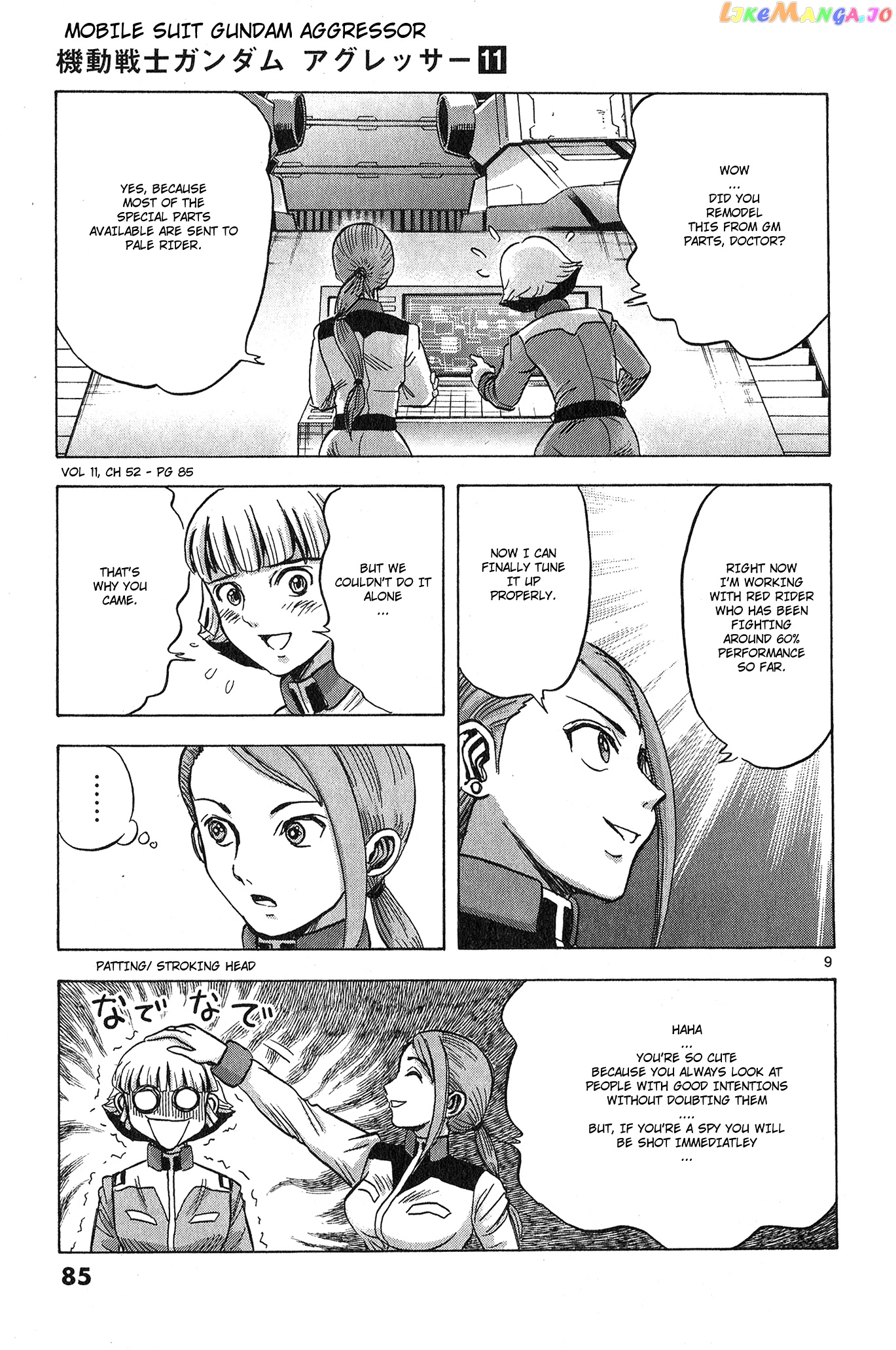 Mobile Suit Gundam Aggressor chapter 52 - page 9