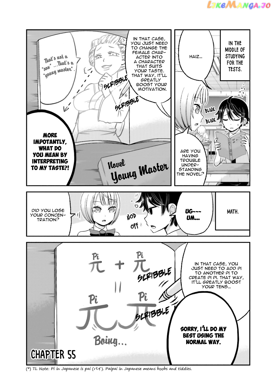 Boku No Kanojo Ga Majime Sugiru Shojo Bitch Na Ken chapter 55 - page 2