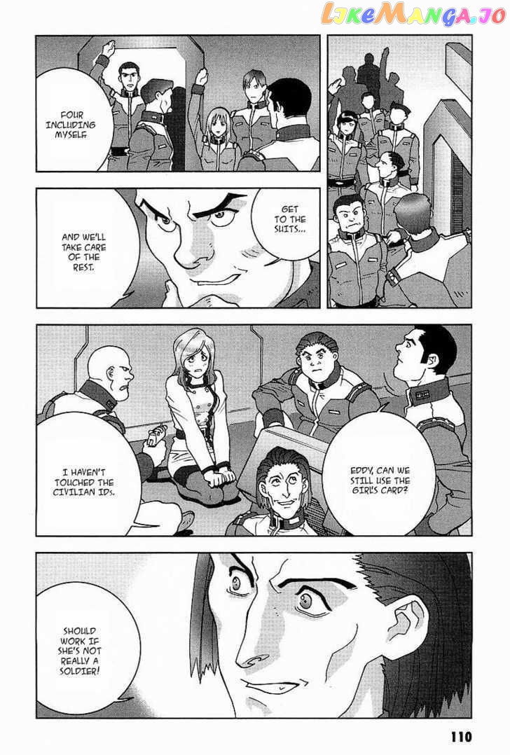 Kidou Senshi Gundam: C.D.A. Wakaki Suisei no Shouzou chapter 0 - page 110