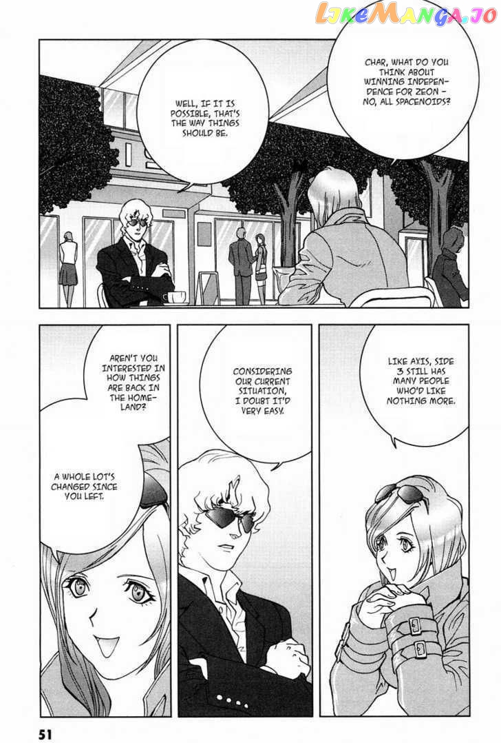 Kidou Senshi Gundam: C.D.A. Wakaki Suisei no Shouzou chapter 0 - page 52
