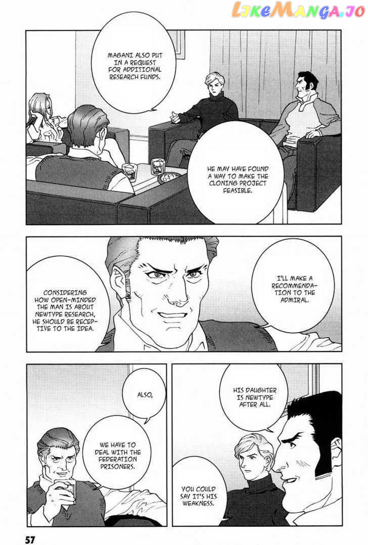 Kidou Senshi Gundam: C.D.A. Wakaki Suisei no Shouzou chapter 0 - page 58