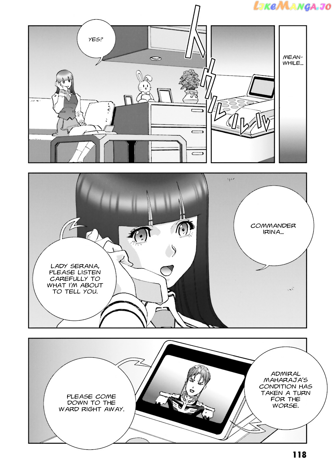 Kidou Senshi Gundam: C.D.A. Wakaki Suisei no Shouzou chapter 58 - page 16