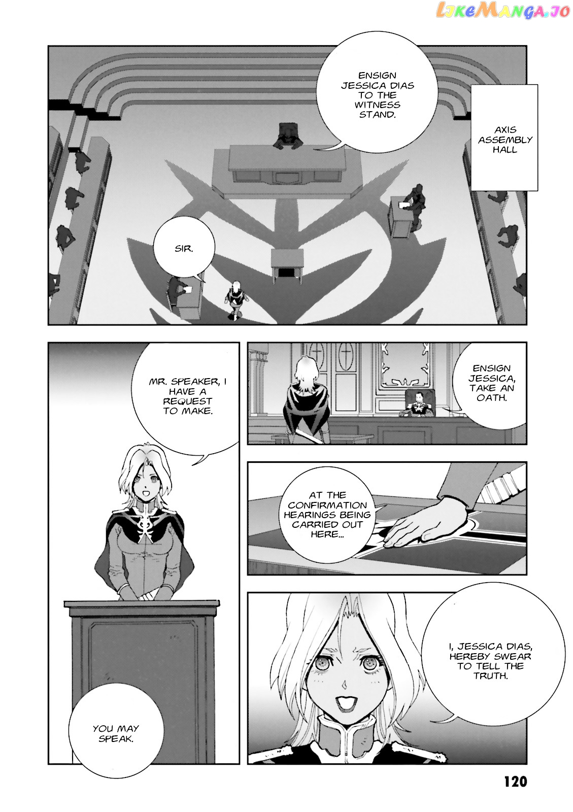 Kidou Senshi Gundam: C.D.A. Wakaki Suisei no Shouzou chapter 58 - page 18