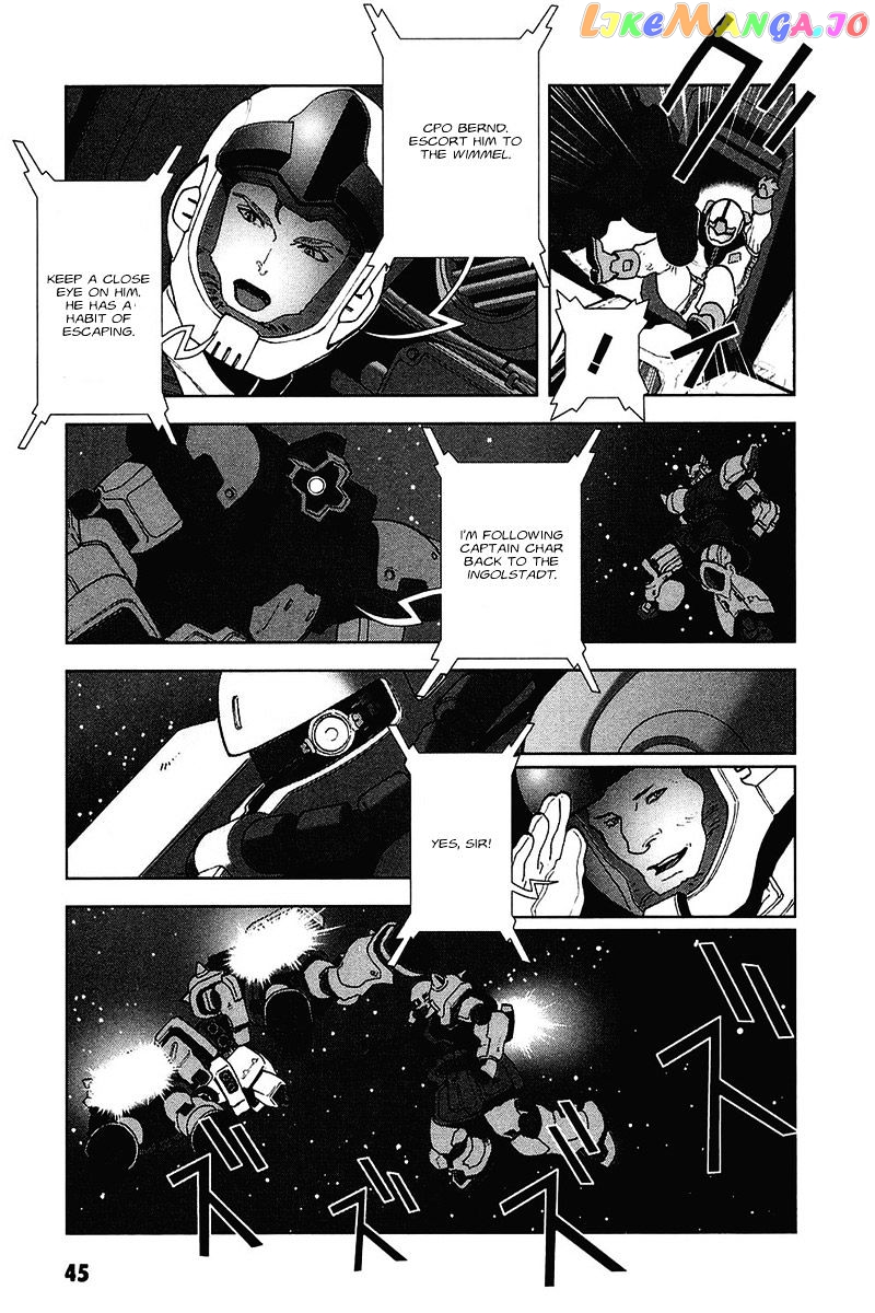 Kidou Senshi Gundam: C.D.A. Wakaki Suisei no Shouzou chapter 34 - page 10