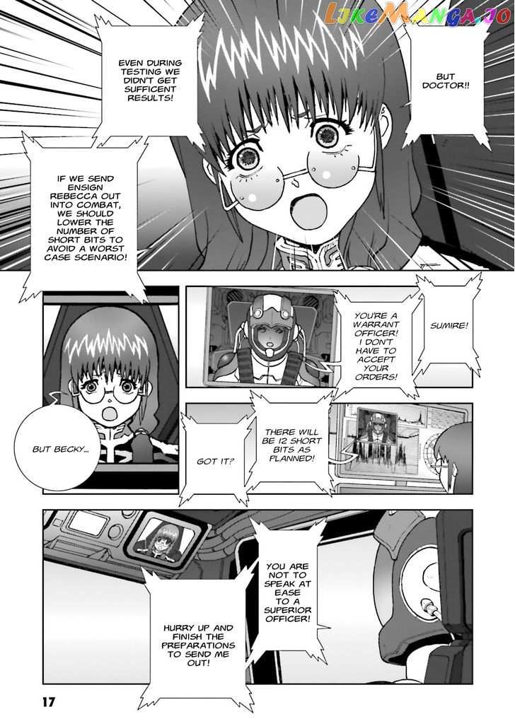 Kidou Senshi Gundam: C.D.A. Wakaki Suisei no Shouzou chapter 60 - page 17