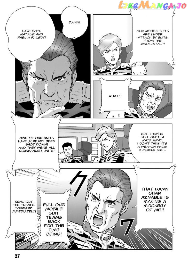 Kidou Senshi Gundam: C.D.A. Wakaki Suisei no Shouzou chapter 60 - page 27