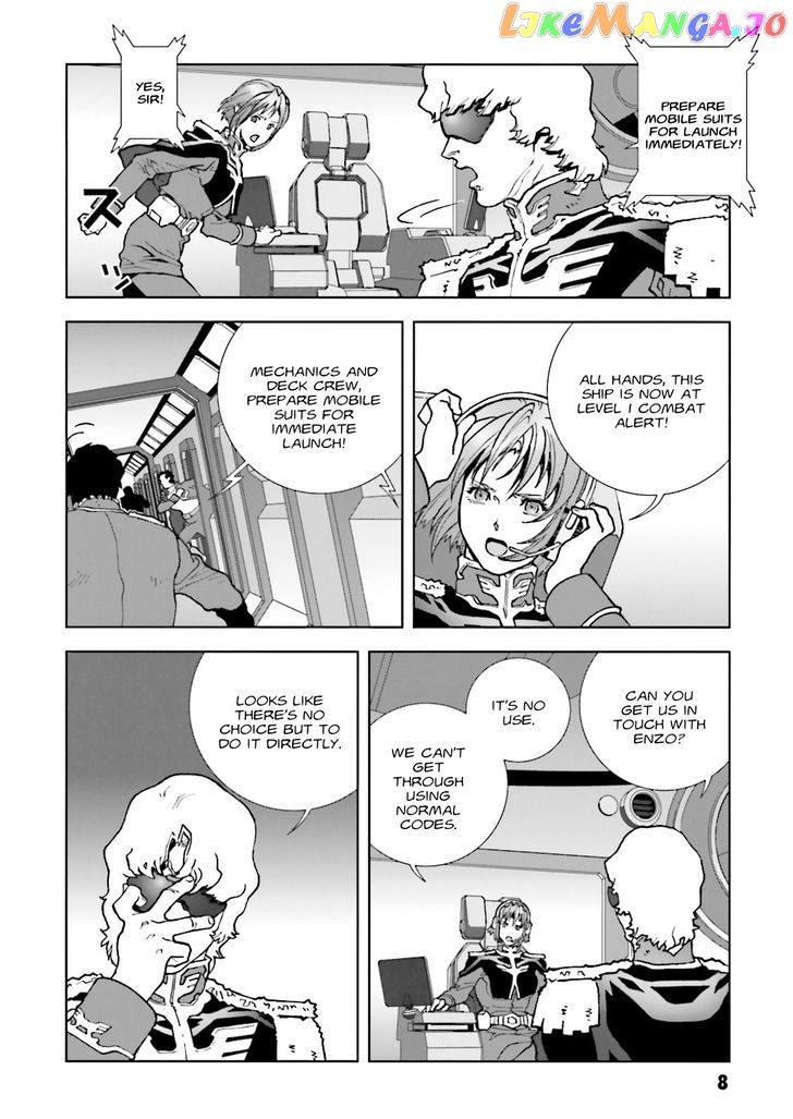 Kidou Senshi Gundam: C.D.A. Wakaki Suisei no Shouzou chapter 60 - page 9