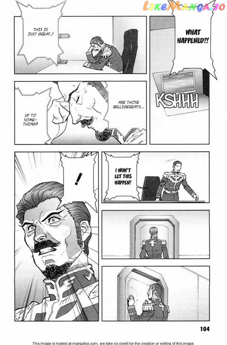 Kidou Senshi Gundam: C.D.A. Wakaki Suisei no Shouzou chapter 15-18 - page 104