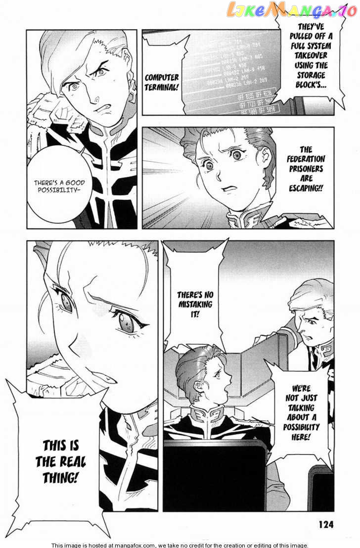 Kidou Senshi Gundam: C.D.A. Wakaki Suisei no Shouzou chapter 15-18 - page 123