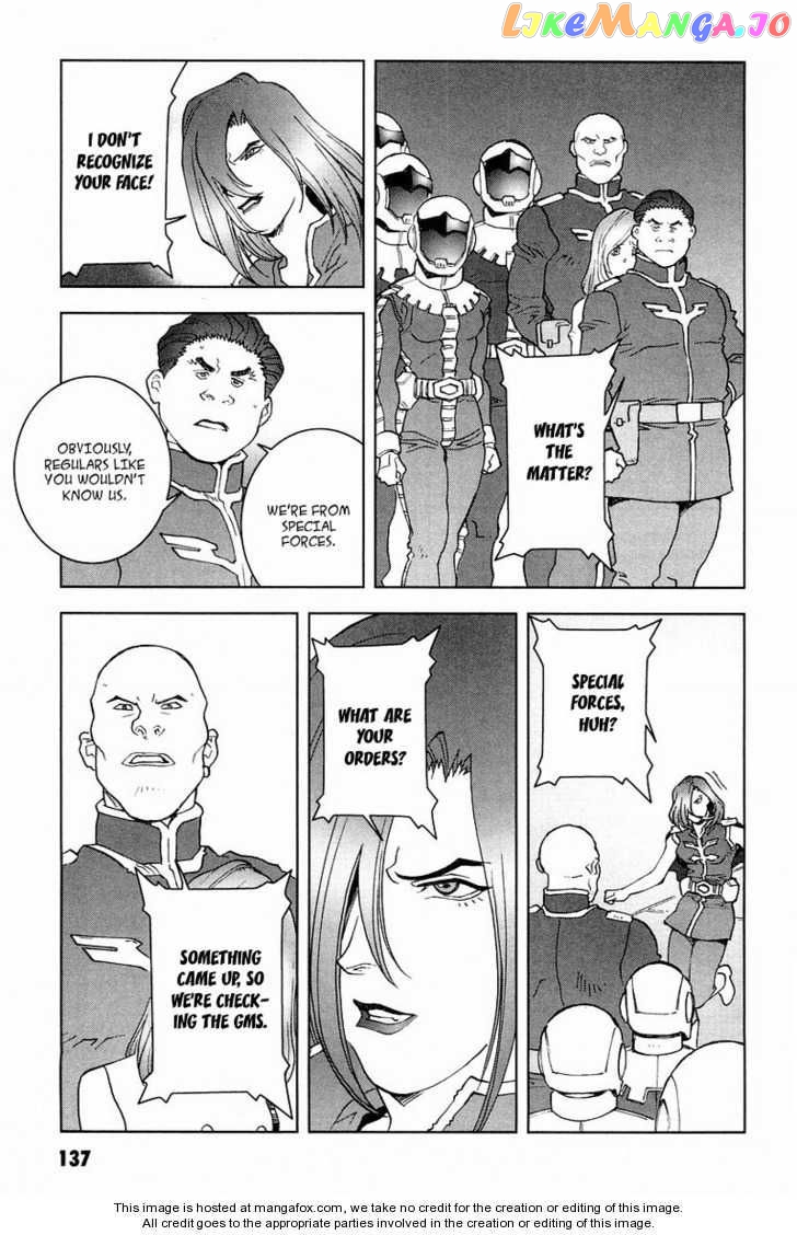 Kidou Senshi Gundam: C.D.A. Wakaki Suisei no Shouzou chapter 15-18 - page 136