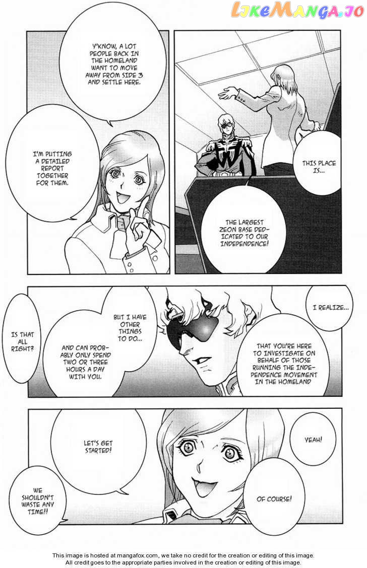 Kidou Senshi Gundam: C.D.A. Wakaki Suisei no Shouzou chapter 15-18 - page 28