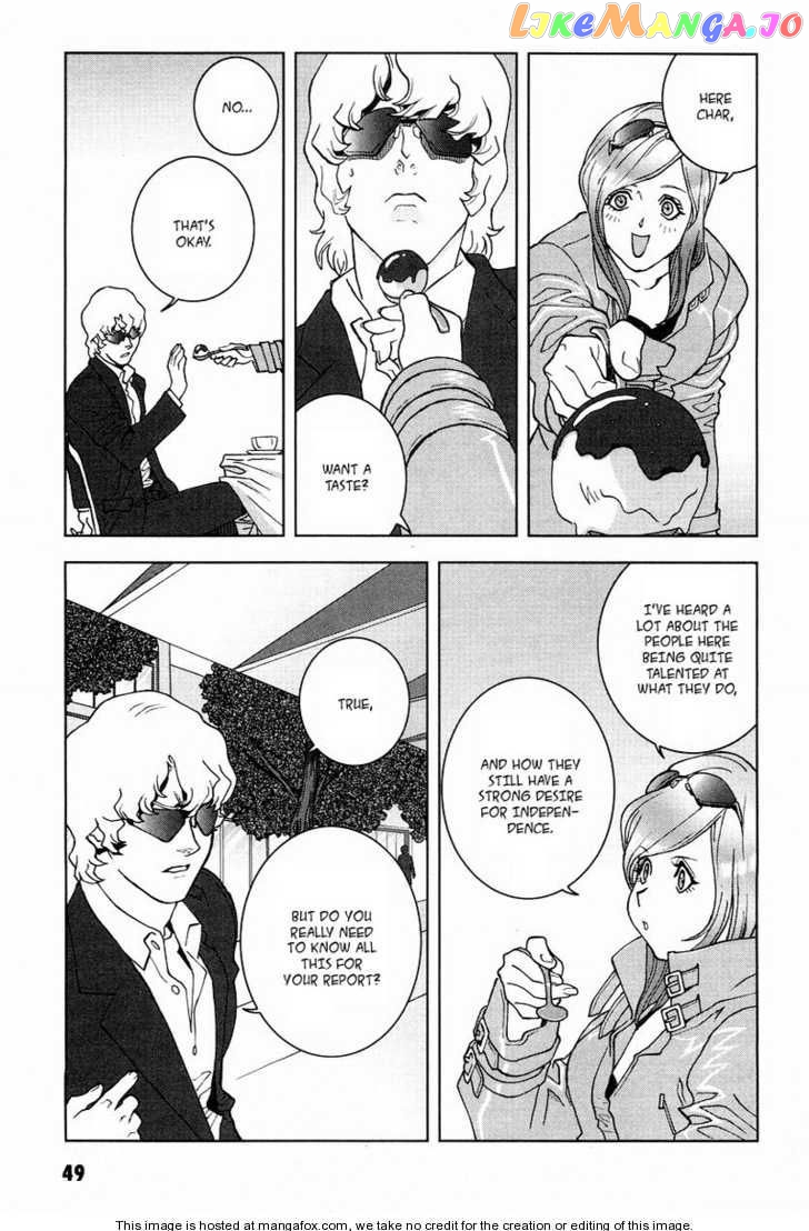 Kidou Senshi Gundam: C.D.A. Wakaki Suisei no Shouzou chapter 15-18 - page 50