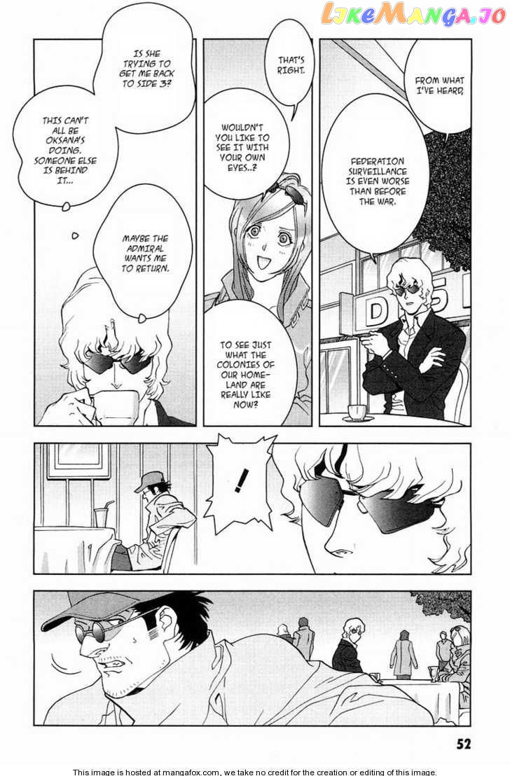 Kidou Senshi Gundam: C.D.A. Wakaki Suisei no Shouzou chapter 15-18 - page 53