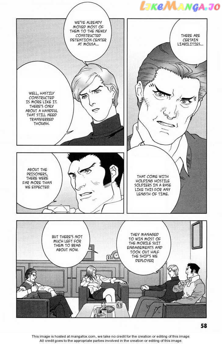 Kidou Senshi Gundam: C.D.A. Wakaki Suisei no Shouzou chapter 15-18 - page 59