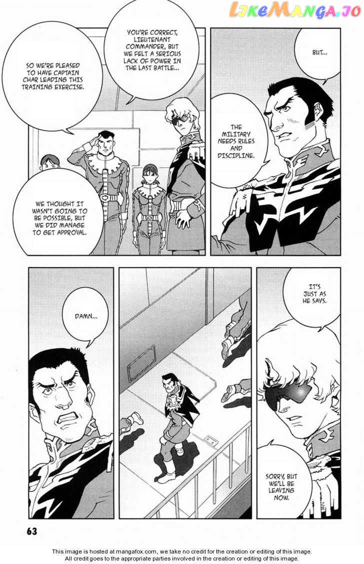 Kidou Senshi Gundam: C.D.A. Wakaki Suisei no Shouzou chapter 15-18 - page 64