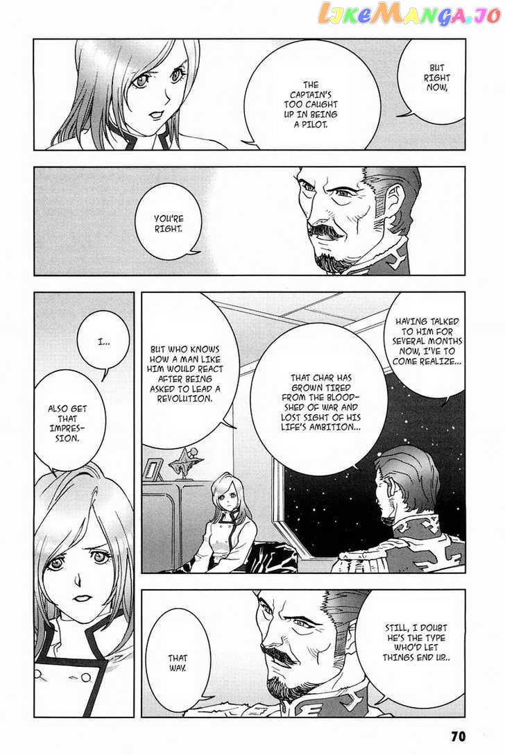 Kidou Senshi Gundam: C.D.A. Wakaki Suisei no Shouzou chapter 15-18 - page 71