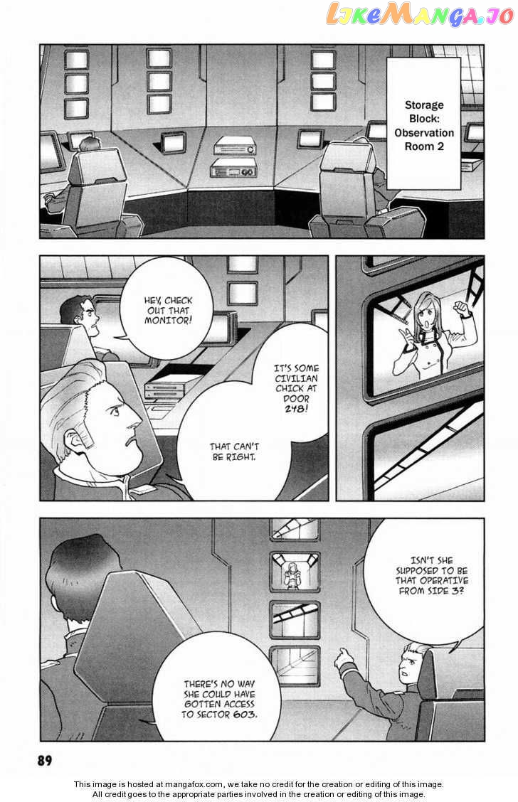 Kidou Senshi Gundam: C.D.A. Wakaki Suisei no Shouzou chapter 15-18 - page 89