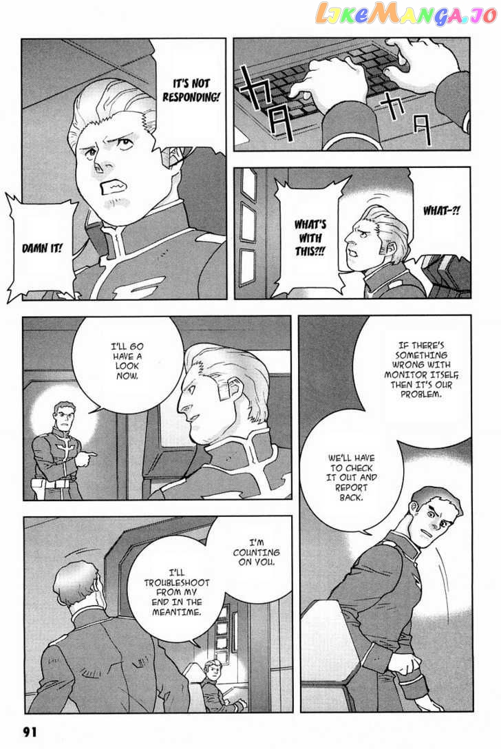 Kidou Senshi Gundam: C.D.A. Wakaki Suisei no Shouzou chapter 15-18 - page 91