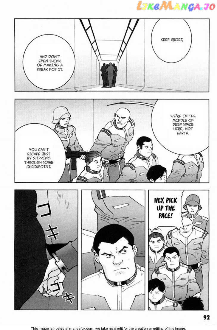 Kidou Senshi Gundam: C.D.A. Wakaki Suisei no Shouzou chapter 15-18 - page 92