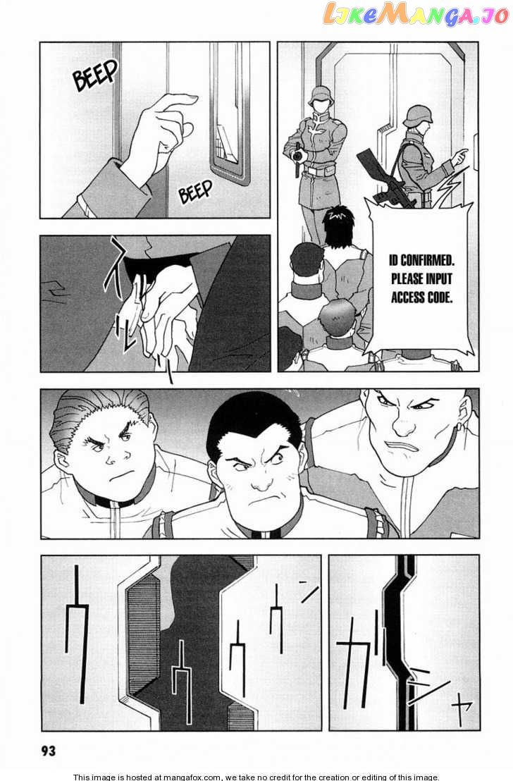 Kidou Senshi Gundam: C.D.A. Wakaki Suisei no Shouzou chapter 15-18 - page 93