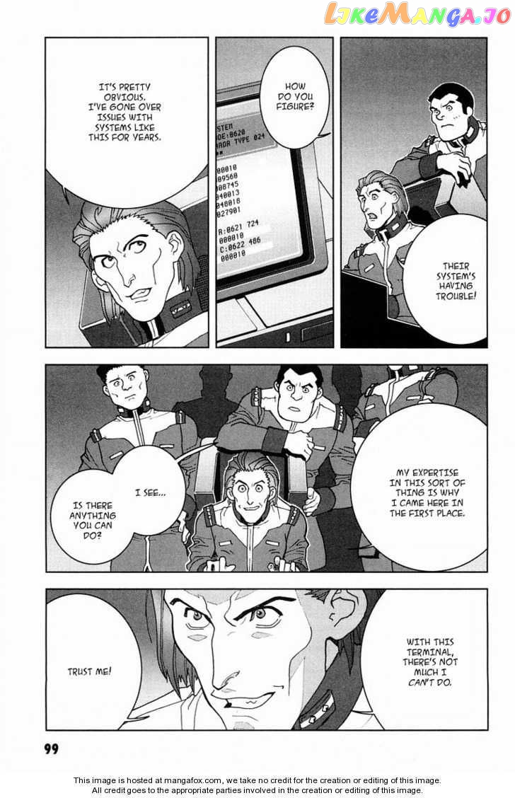 Kidou Senshi Gundam: C.D.A. Wakaki Suisei no Shouzou chapter 15-18 - page 99