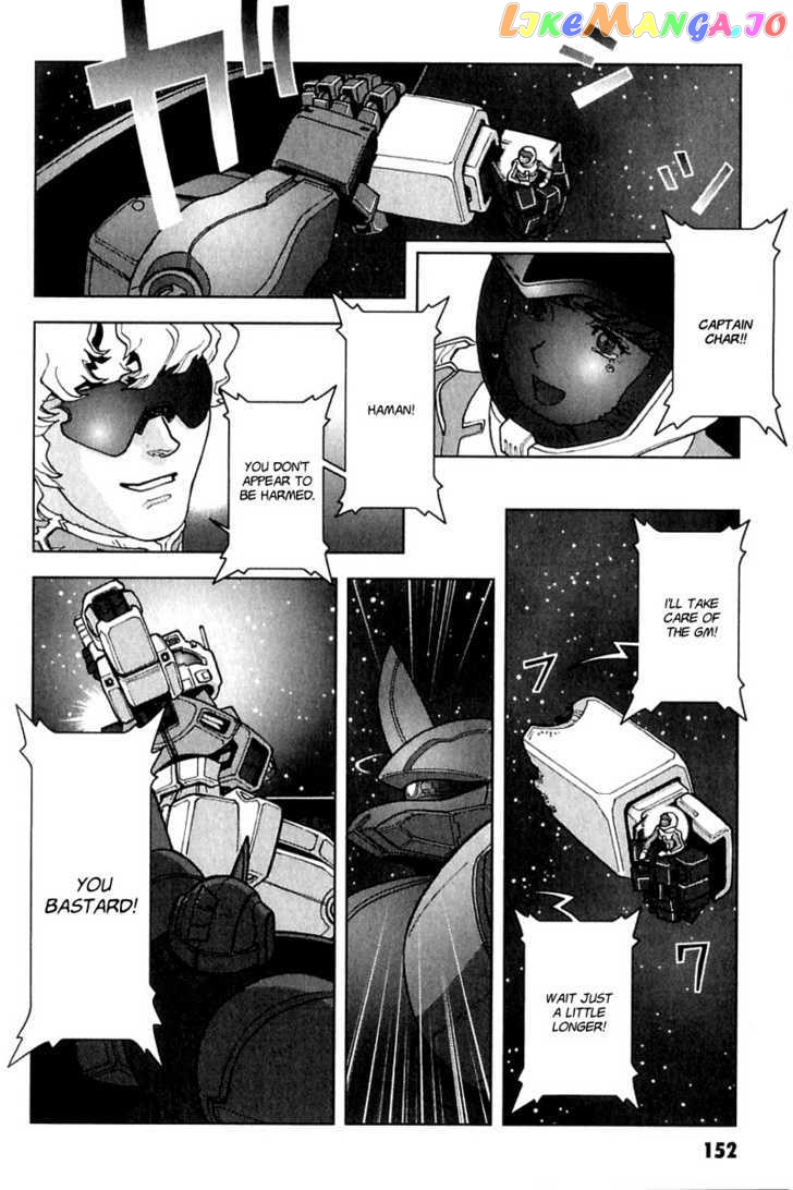 Kidou Senshi Gundam: C.D.A. Wakaki Suisei no Shouzou chapter 19-22 - page 150