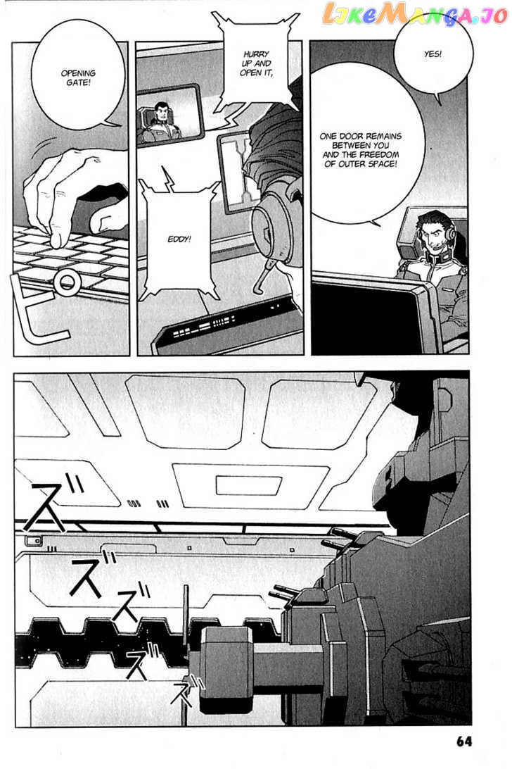 Kidou Senshi Gundam: C.D.A. Wakaki Suisei no Shouzou chapter 19-22 - page 64