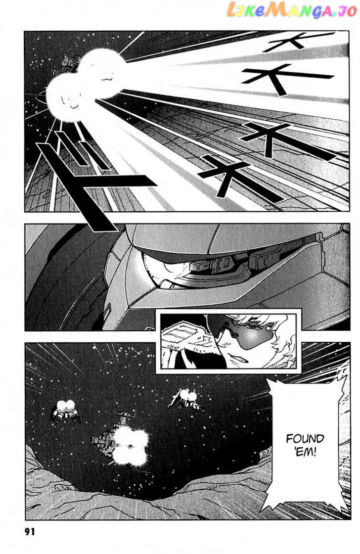 Kidou Senshi Gundam: C.D.A. Wakaki Suisei no Shouzou chapter 19-22 - page 91