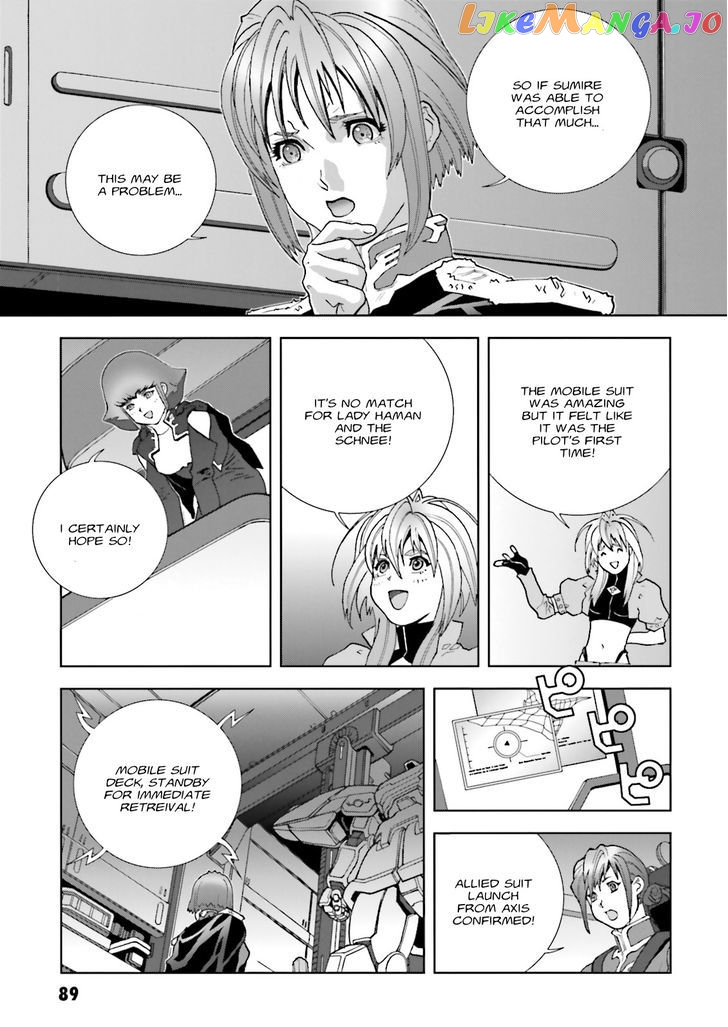 Kidou Senshi Gundam: C.D.A. Wakaki Suisei no Shouzou chapter 62 - page 21