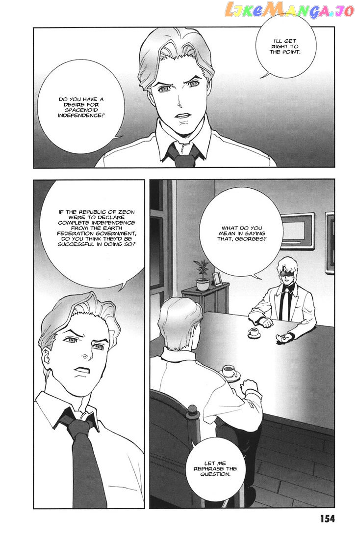 Kidou Senshi Gundam: C.D.A. Wakaki Suisei no Shouzou chapter 38-44 - page 155