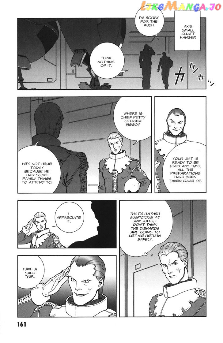 Kidou Senshi Gundam: C.D.A. Wakaki Suisei no Shouzou chapter 38-44 - page 162