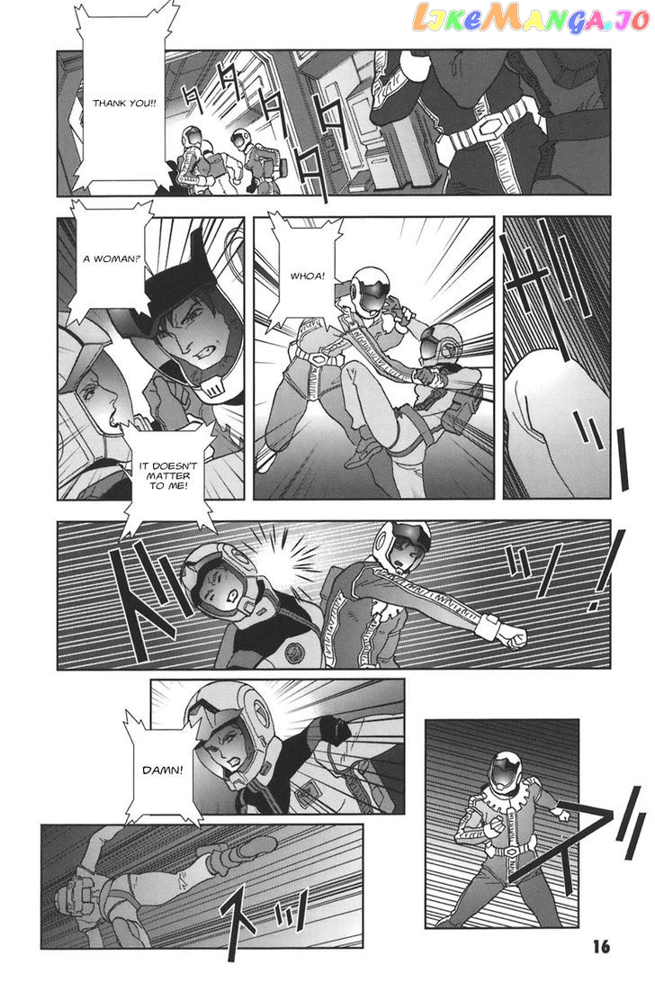 Kidou Senshi Gundam: C.D.A. Wakaki Suisei no Shouzou chapter 38-44 - page 17