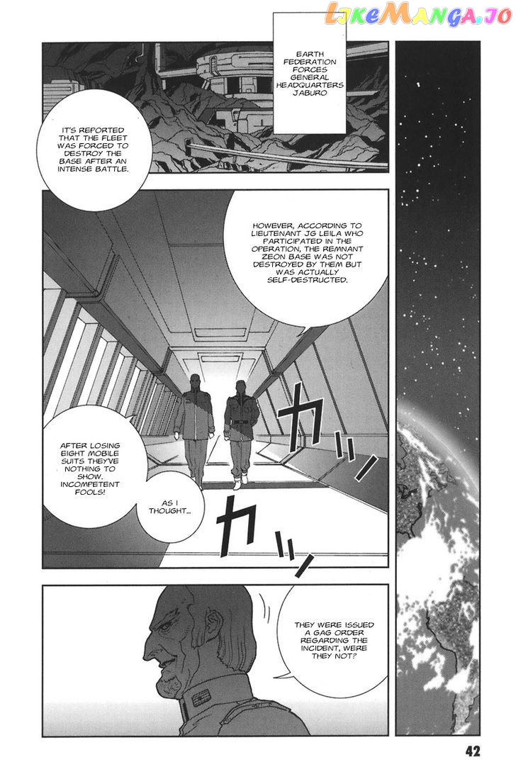 Kidou Senshi Gundam: C.D.A. Wakaki Suisei no Shouzou chapter 38-44 - page 43