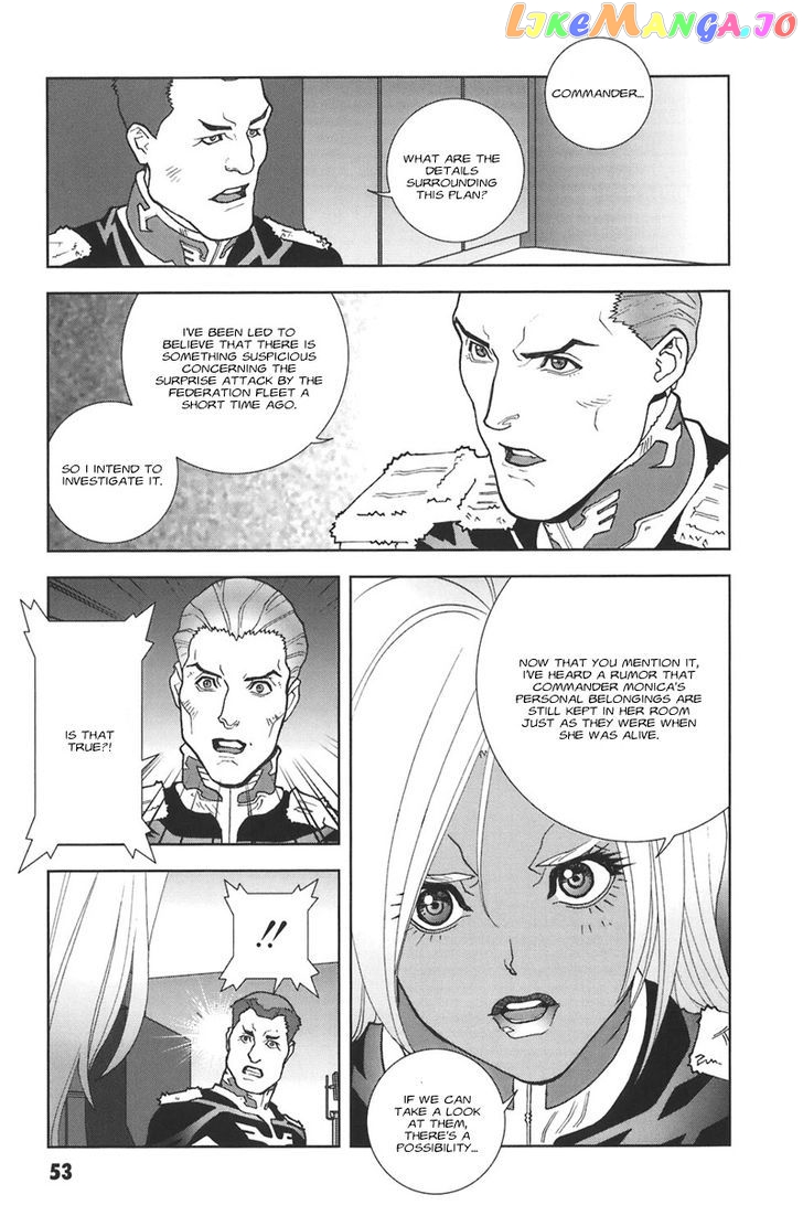 Kidou Senshi Gundam: C.D.A. Wakaki Suisei no Shouzou chapter 38-44 - page 54