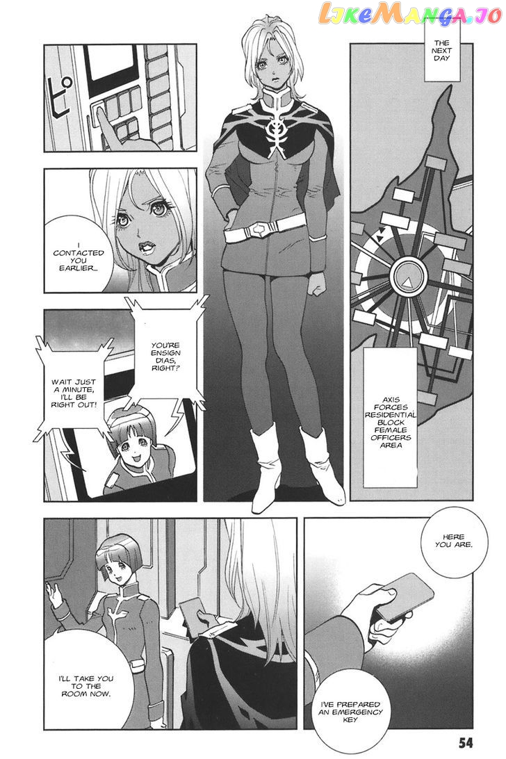 Kidou Senshi Gundam: C.D.A. Wakaki Suisei no Shouzou chapter 38-44 - page 55