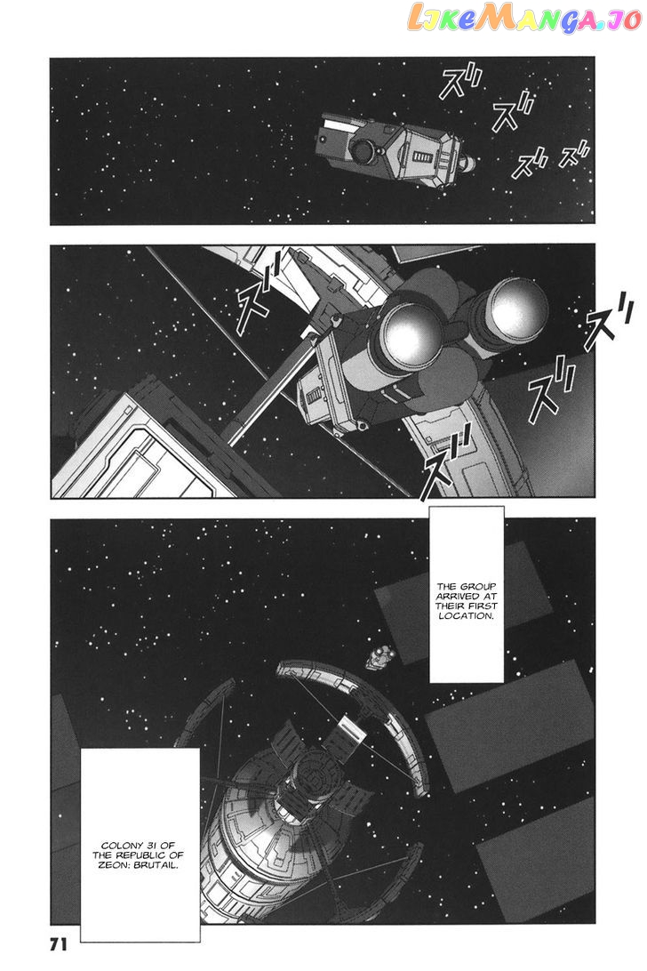 Kidou Senshi Gundam: C.D.A. Wakaki Suisei no Shouzou chapter 38-44 - page 72