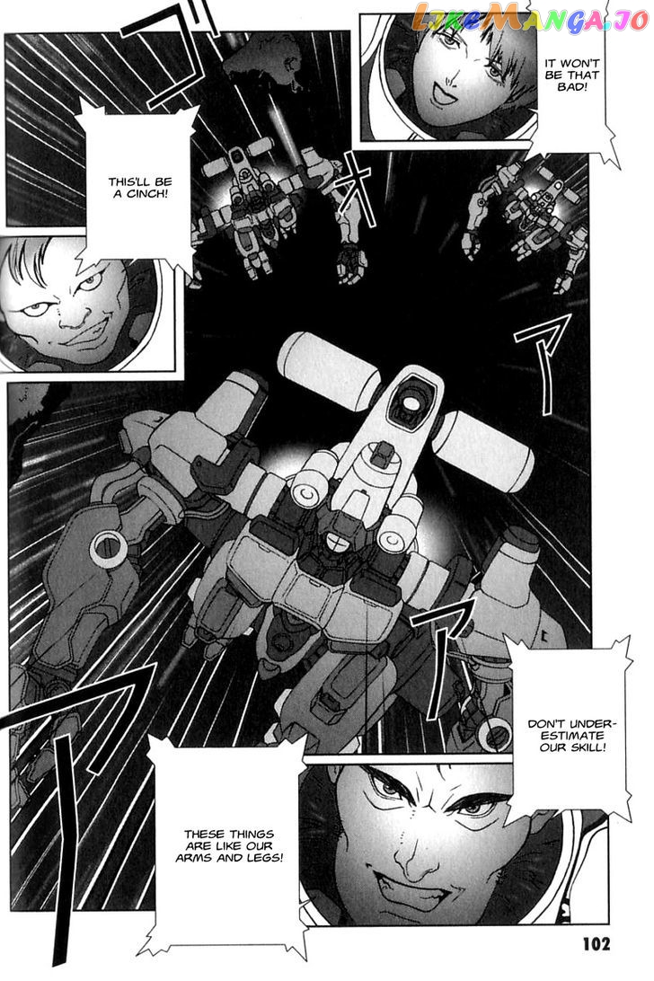 Kidou Senshi Gundam: C.D.A. Wakaki Suisei no Shouzou chapter 23 - page 102