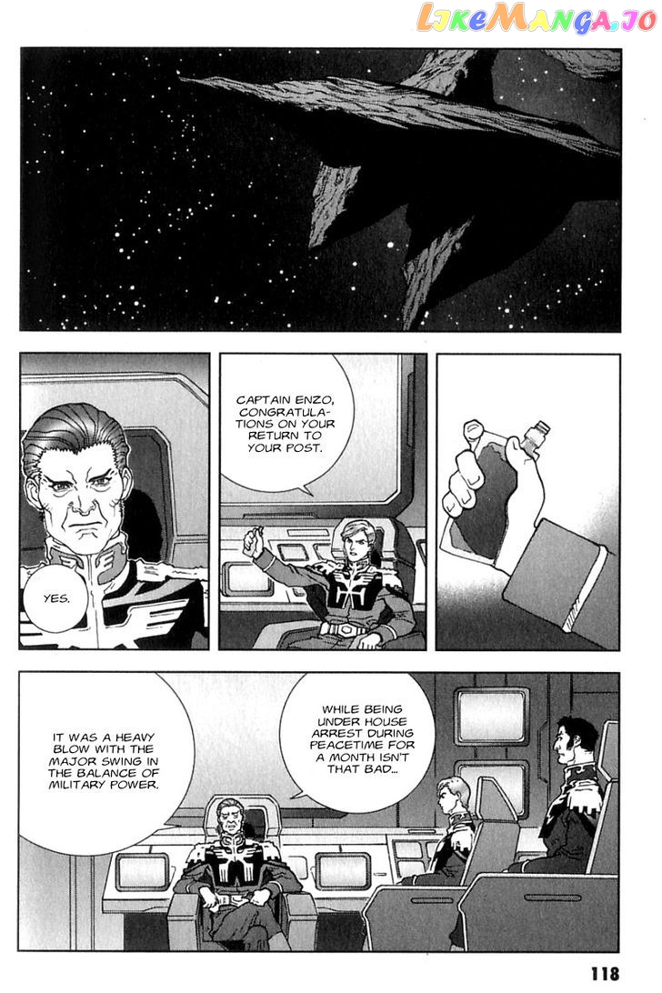 Kidou Senshi Gundam: C.D.A. Wakaki Suisei no Shouzou chapter 23 - page 118