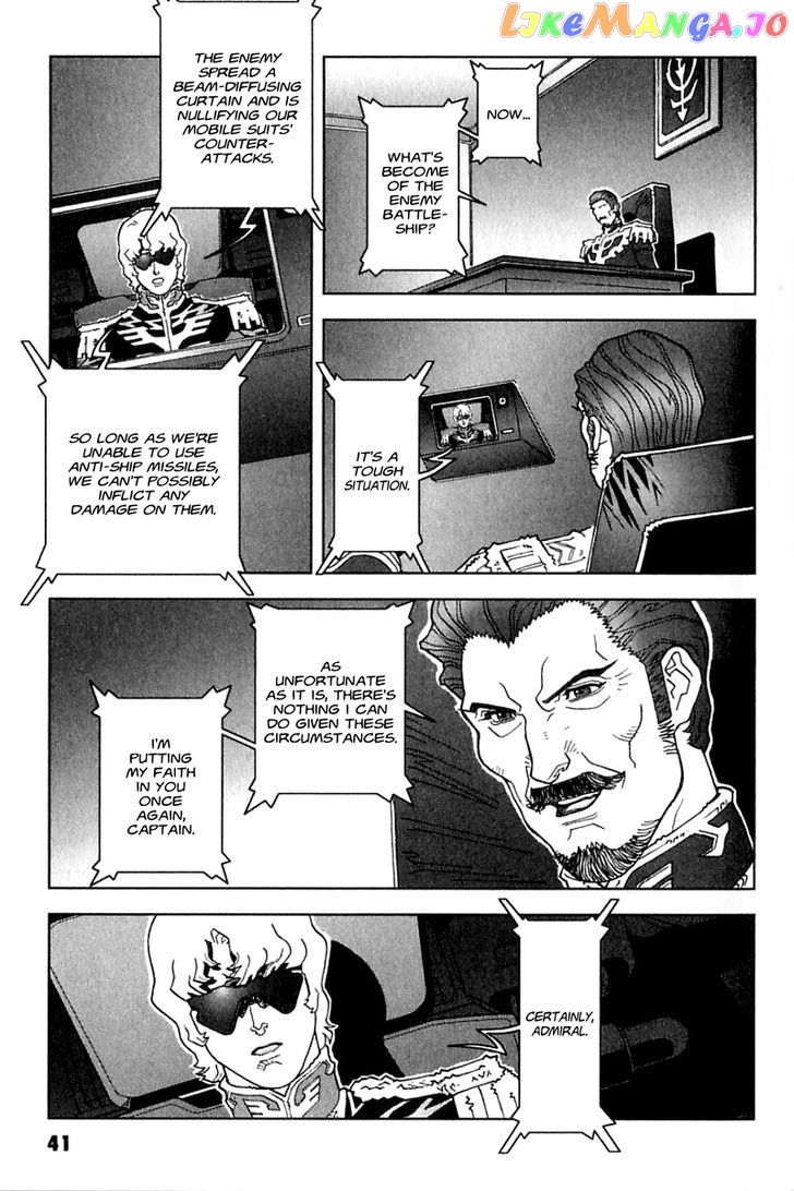 Kidou Senshi Gundam: C.D.A. Wakaki Suisei no Shouzou chapter 23 - page 41