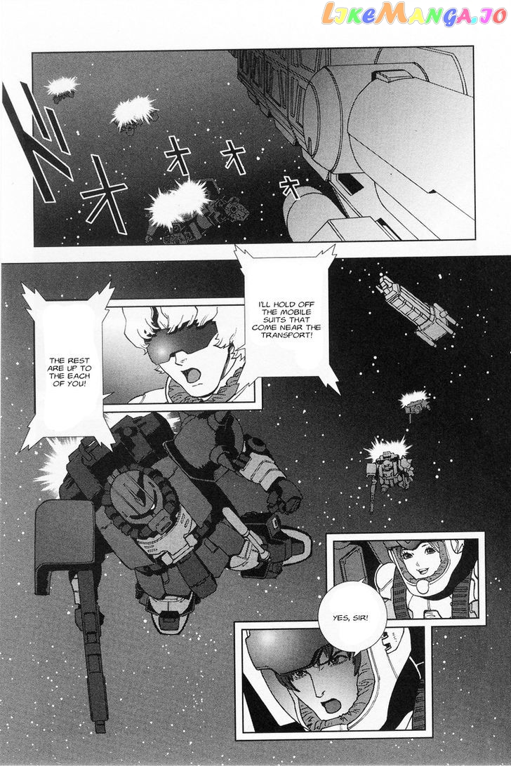 Kidou Senshi Gundam: C.D.A. Wakaki Suisei no Shouzou chapter 46 - page 12