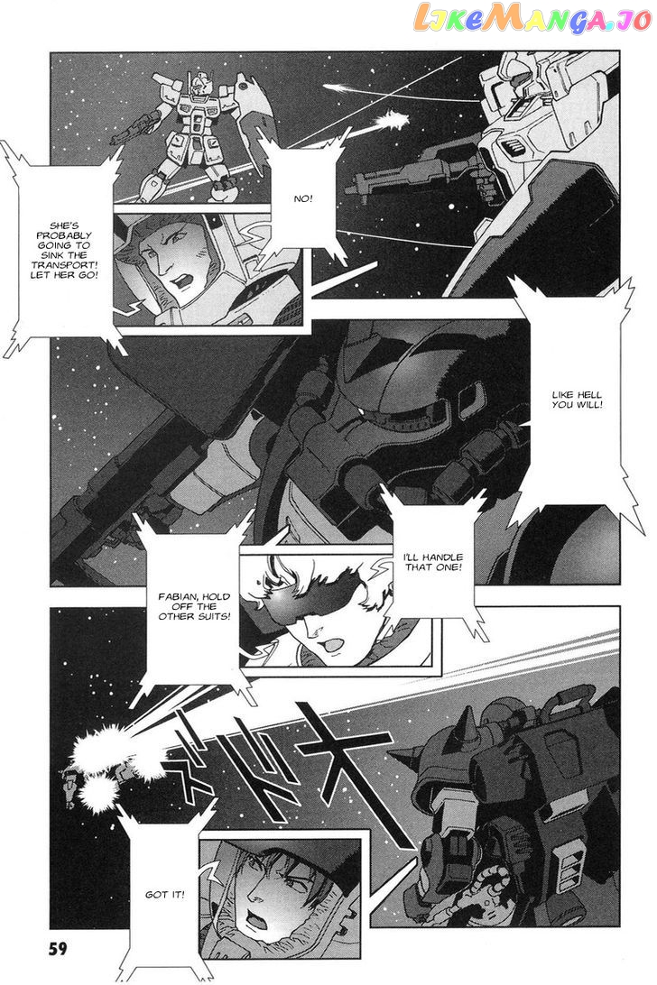 Kidou Senshi Gundam: C.D.A. Wakaki Suisei no Shouzou chapter 46 - page 22