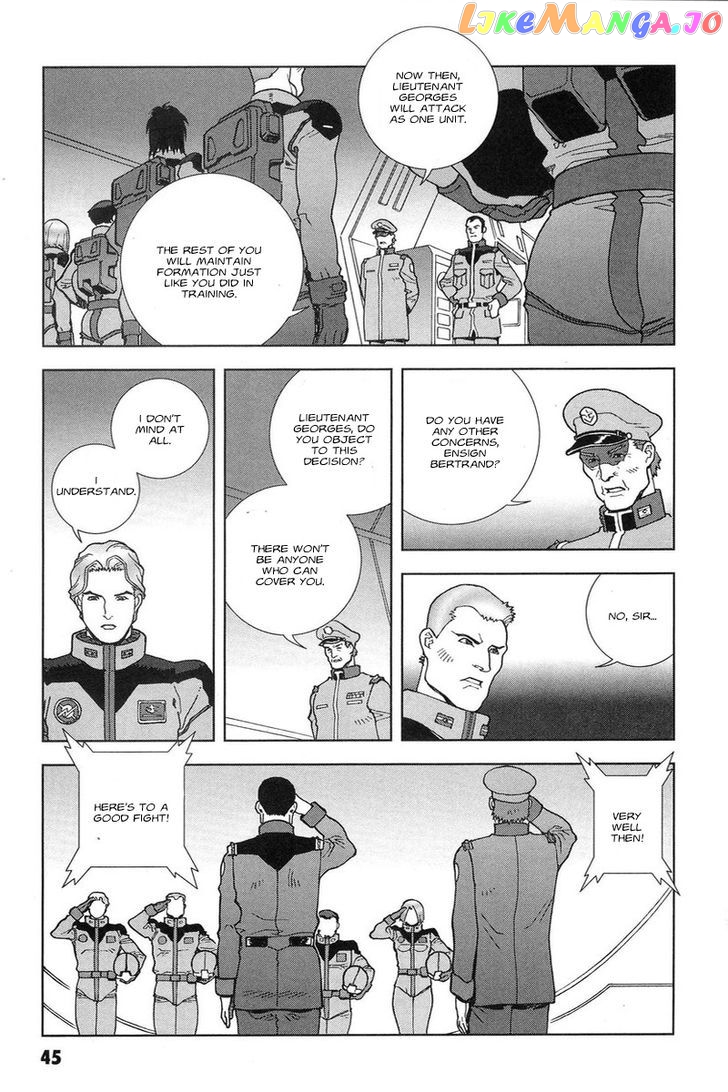 Kidou Senshi Gundam: C.D.A. Wakaki Suisei no Shouzou chapter 46 - page 8