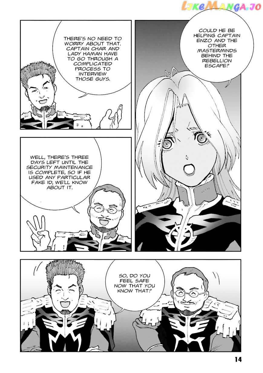 Kidou Senshi Gundam: C.D.A. Wakaki Suisei no Shouzou chapter 65 - page 14